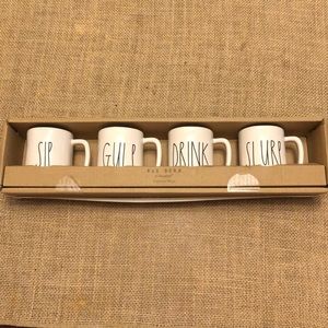 4 espressos mugs